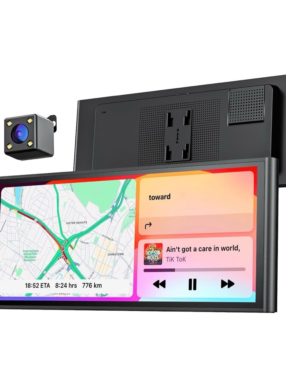 9.26" Carplay Screen for Car, Wireless Portable Car Play Screen for Apple Carpla